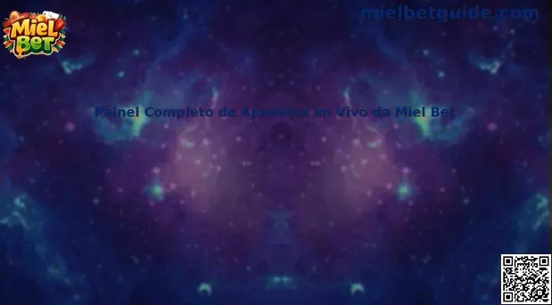 Painel Completo de Apuestas en Vivo da Miel Bet