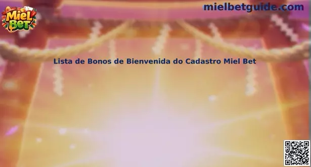 Lista de Bonos de Bienvenida do Cadastro Miel Bet