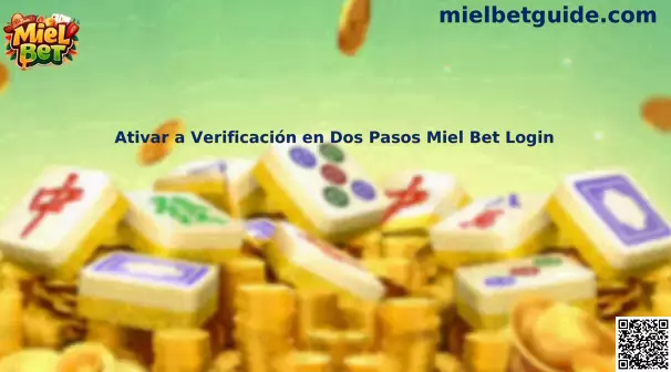 Guía para activar verificación en dos pasos en Miel Bet Login