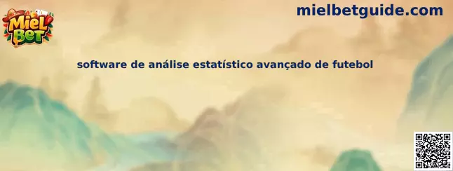 software de análise estatístico avançado de futebol