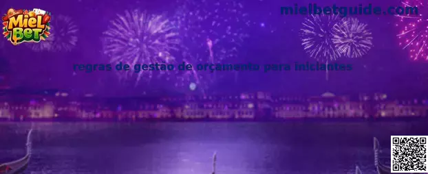 Regras de gestão de orçamento para iniciantes