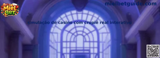 Simulación de casino con crupier real interactivo