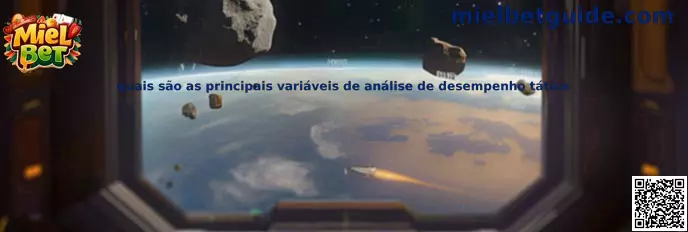 Variables de análisis de desempeño táctico