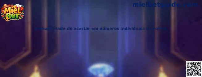 Probabilidad de acertar números individuales en la ruleta